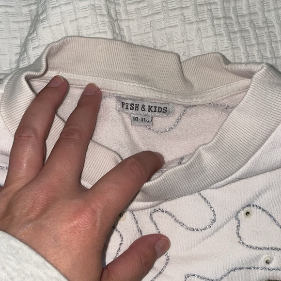 Sequined sea theme sweatshirt. - Picture 2 of 6